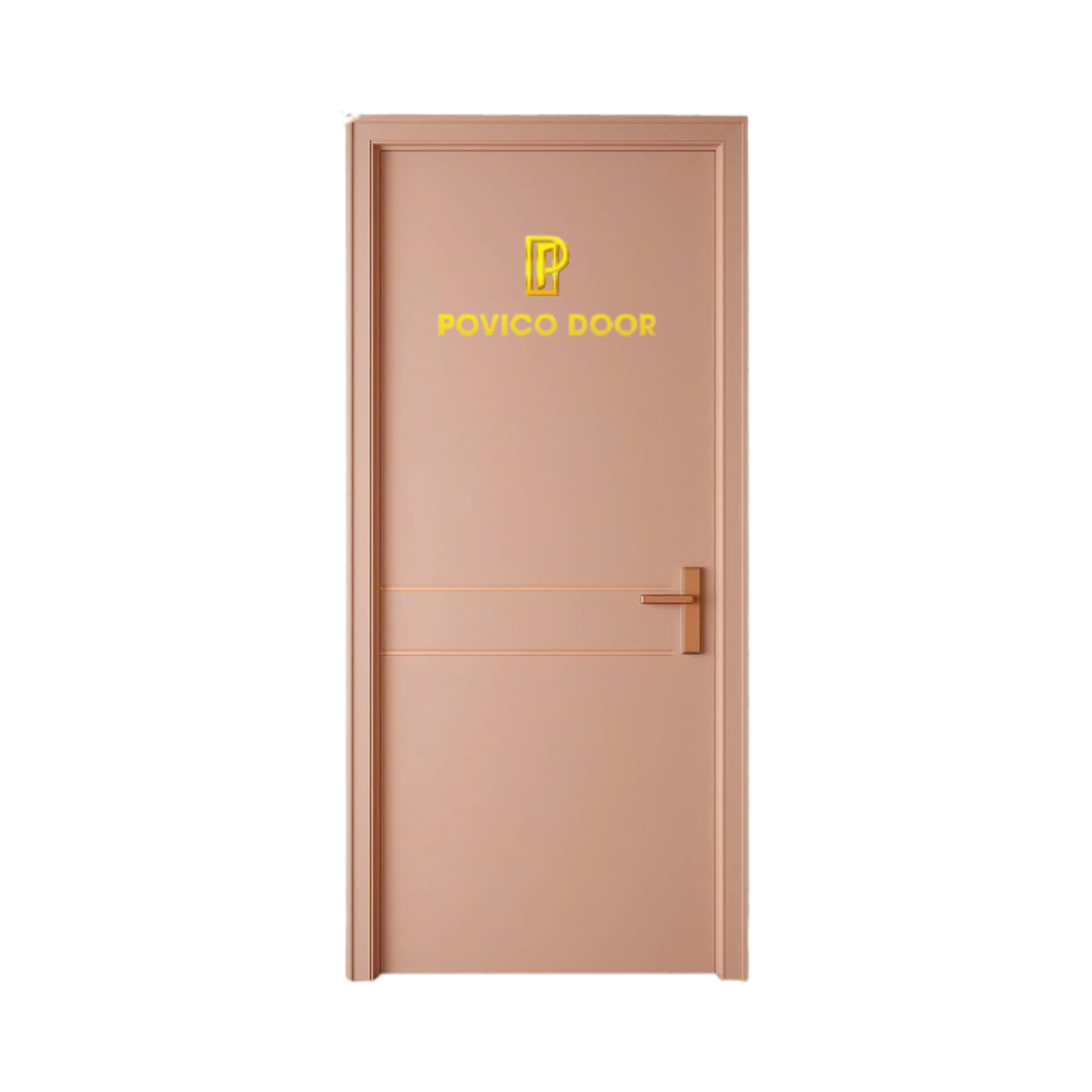 Cửa sơn màu 2k theo yêu cầu PVC-007